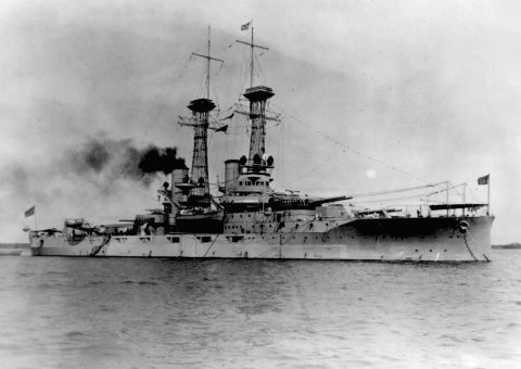 USS Delaware w 1920 roku