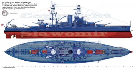 USS Nevada 1941